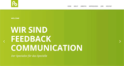 Desktop Screenshot of feedback-communication.de